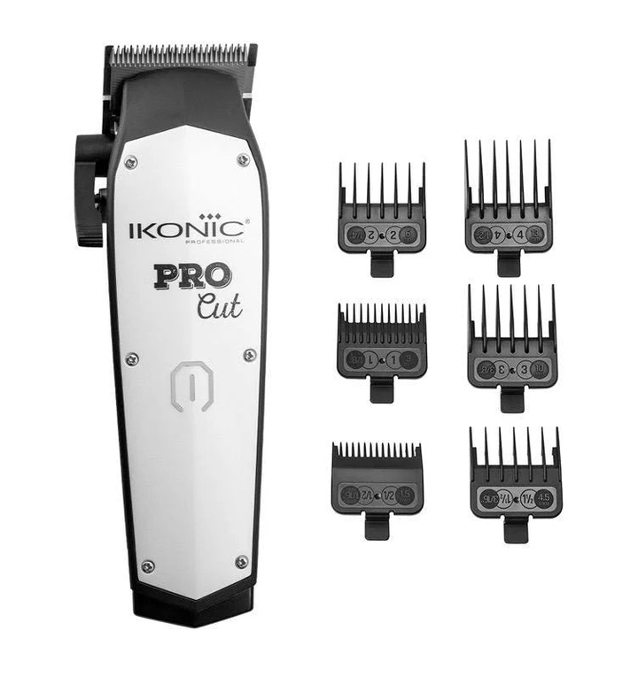 Ikonic Pro Cut Clipper - Black & White - Trimmer