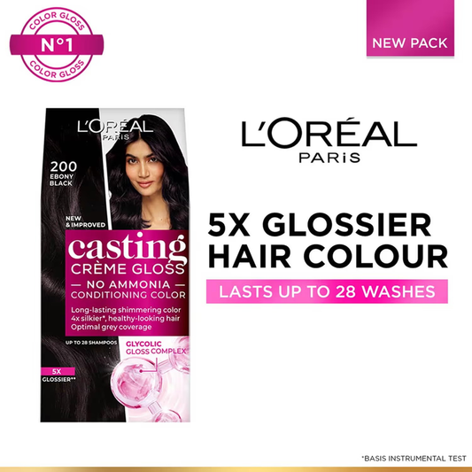 LOREAL CASTING CREME 200 EBONY BLACK COMBO