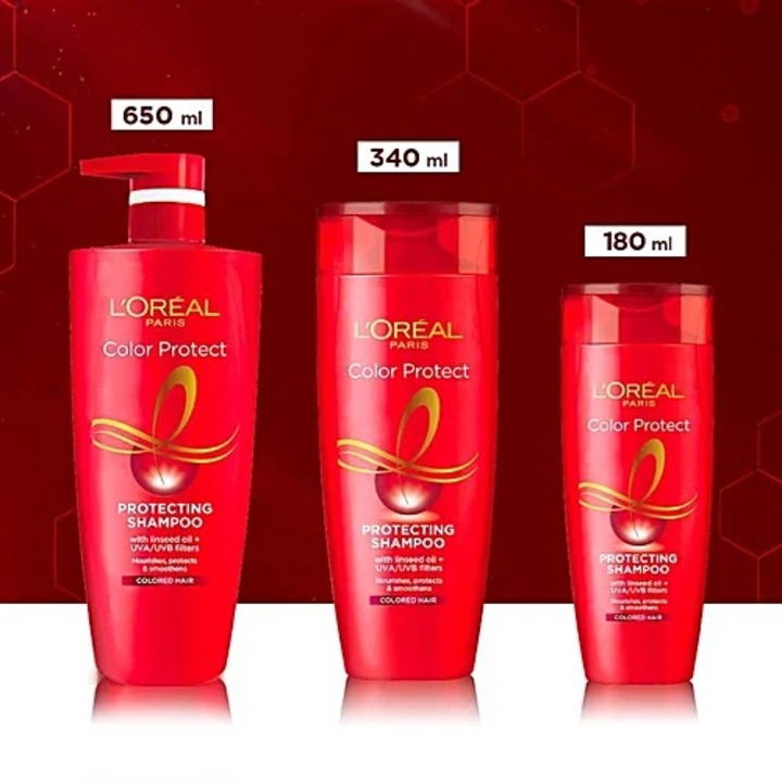LOREAL PARIS COLOUR PROTECT SHAMPOO- COLOURED HAIR UV FILTER 200ML