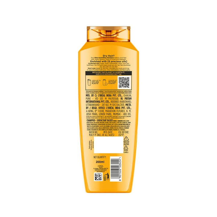 LOREAL PARIS EXTRAORDINARY OIL NOURISHING SHAMPOO- 180 ML