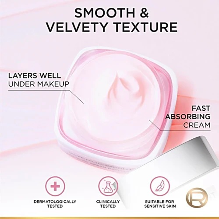 LOREAL PARIS GLYCOLIC-BRIGHT GLOWING CREAM DAY-50 ML