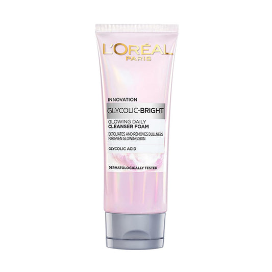 LOREAL PARIS GLYCOLIC BRIGHT CLEANSER FOAM- 50 ML