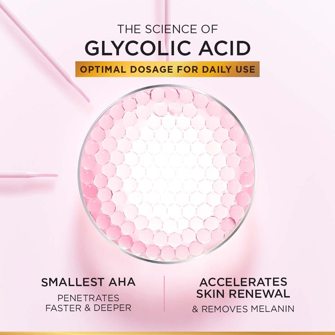LOREAL PARIS GLYCOLIC BRIGHT CLEANSER FOAM- 50 ML