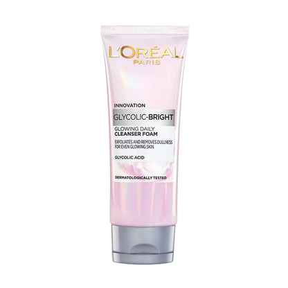 LOREAL PARIS GLYCOLIC CLEANSER FOAM- 100 ML