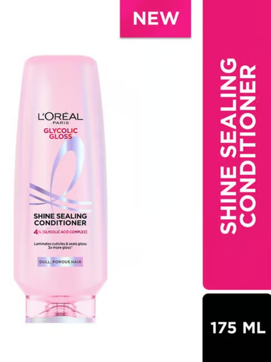 LOREAL PARIS GLYCOLIC GLOSS CONDITIONER-175 ML