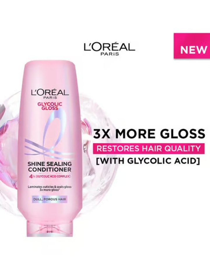 LOREAL PARIS GLYCOLIC GLOSS CONDITIONER-175 ML