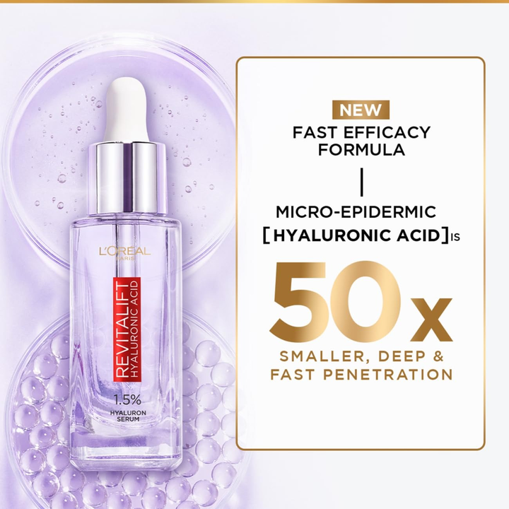 LOREAL PARIS REVITALIFT HYALURONIC ACID REPLUMPING SERUM 15ML