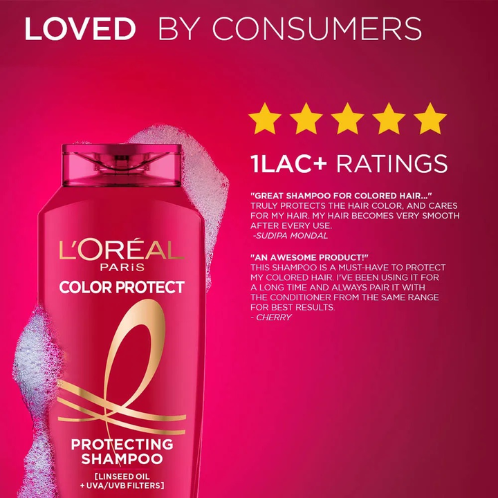 LOREAL PARIS SHAMPOO COLOR PROTECT-650 ML