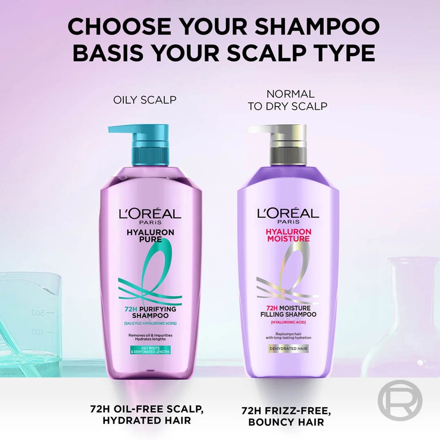 LOREAL PARIS SHAMPOO HYALURON MOISTURE- 650 ML