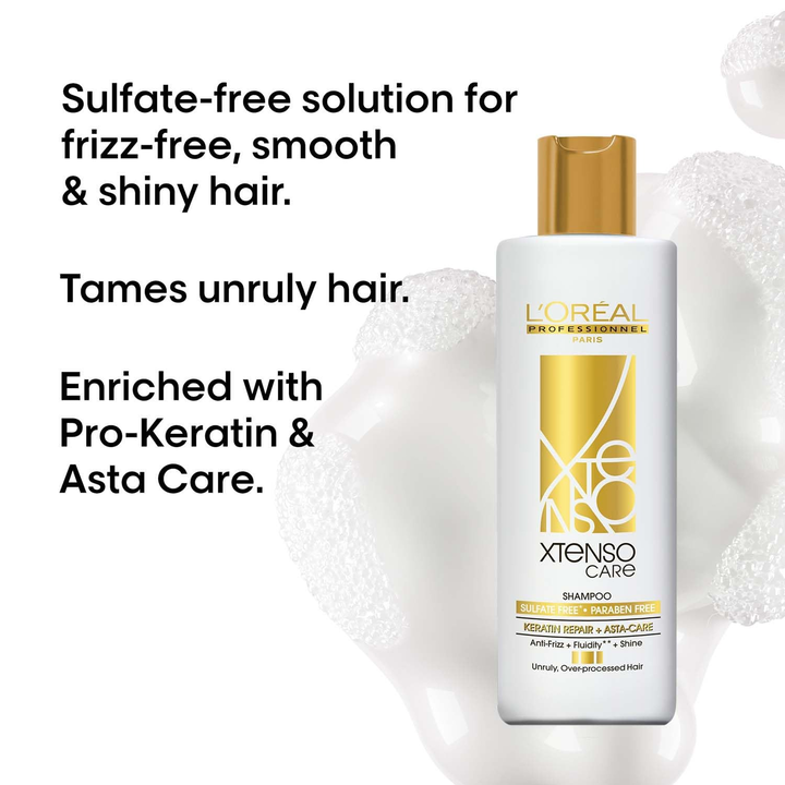 LOREAL PROFESSIONEL PARIS XTENSO CARE SHAMPOO KERATIN REPAIR +ASTA-CARE