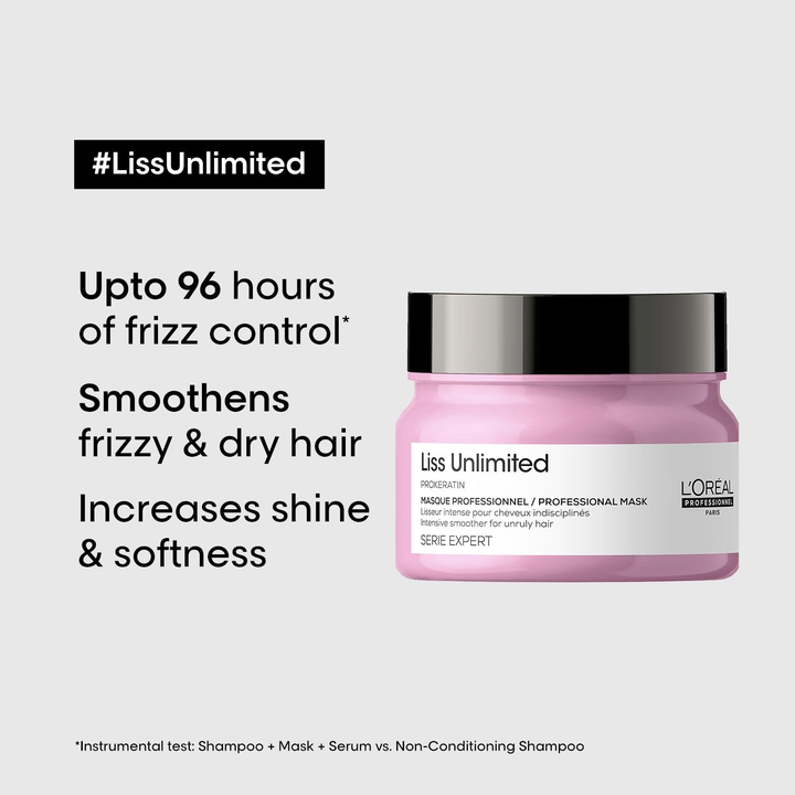 LOREAL PROFESSIONNEL LISS UNLIMITED EXPERT MASQUE PROKERATIN