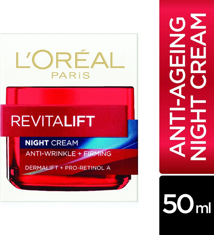LOREAL REVITALIFT MOISTRIZING NIGHT CREAM 50ML