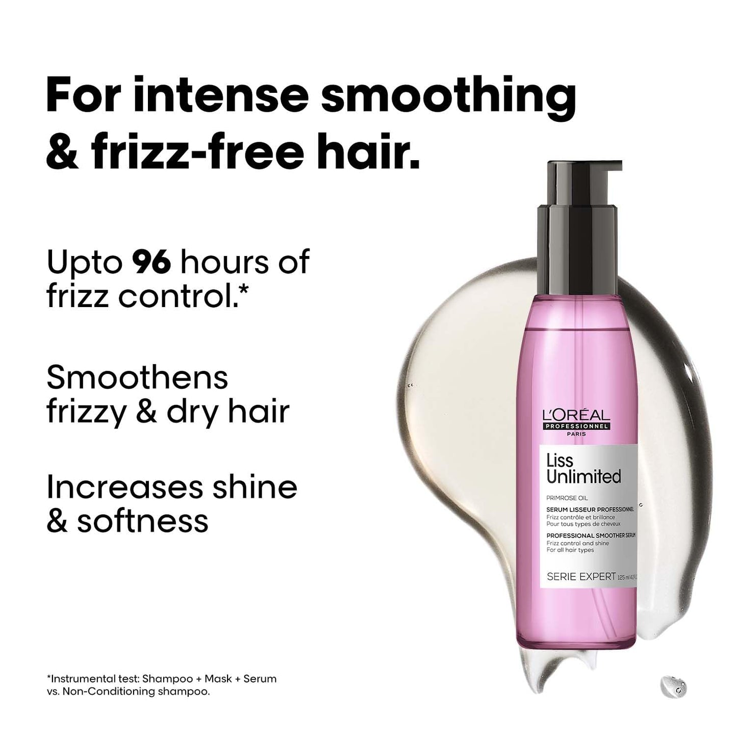 L'OREAL PROFESSIONNEL LISS UNLIMITED SERUM- 125 ML
