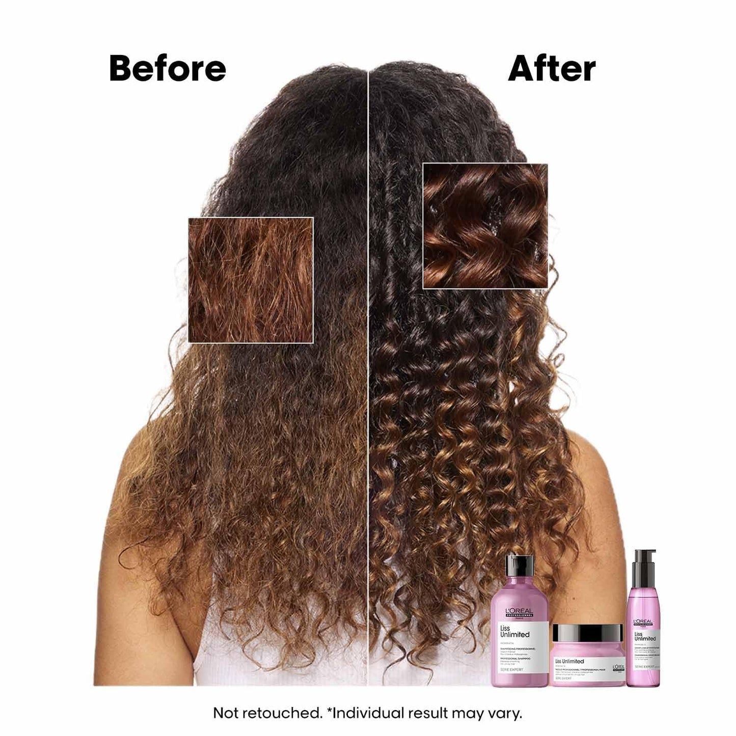 L'OREAL PROFESSIONNEL LISS UNLIMITED SERUM- 125 ML