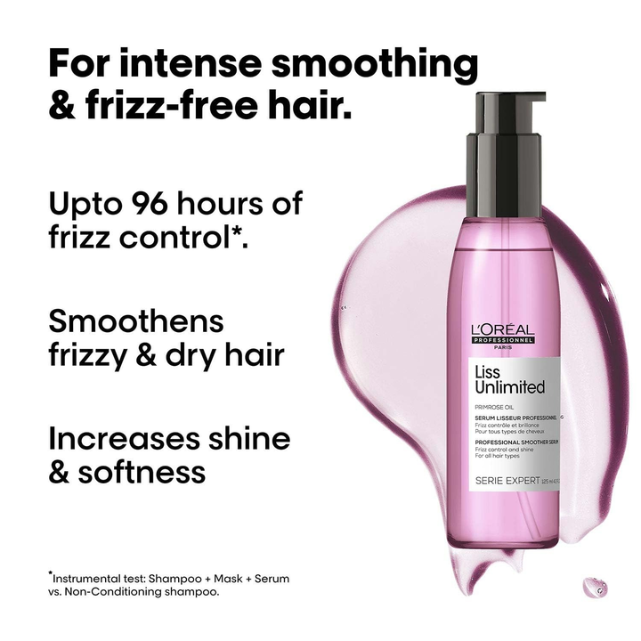 L'OREAL PROFESSIONNEL LISS UNLIMITED SERUM- 125 ML