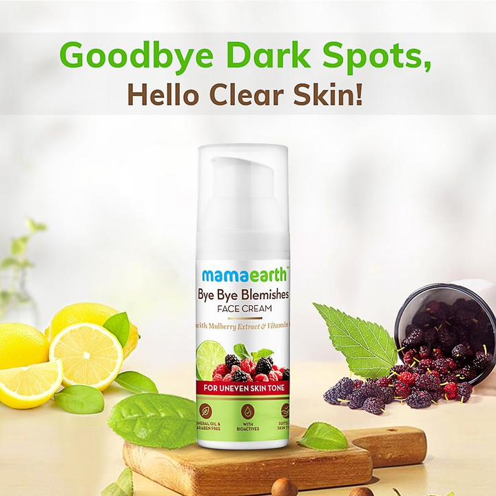 MAMA EARTH BLEMISHES REMOVE FACE CREAM 30GM