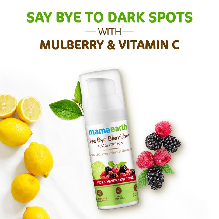 MAMA EARTH BLEMISHES REMOVE FACE CREAM 30GM