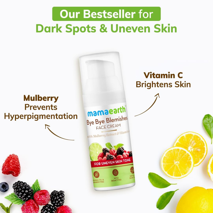 MAMA EARTH BLEMISHES REMOVE FACE CREAM 30GM
