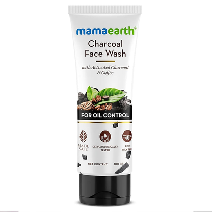 MAMA EARTH CHARCOAL FACE WASH 100 ML