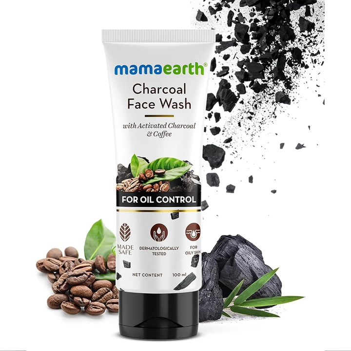 MAMA EARTH CHARCOAL FACE WASH 100 ML