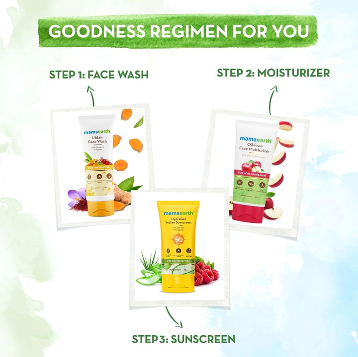 MAMAEARTH HYDRAGEL INDIAN SUNSCREEN SUN PROTECTION/50G