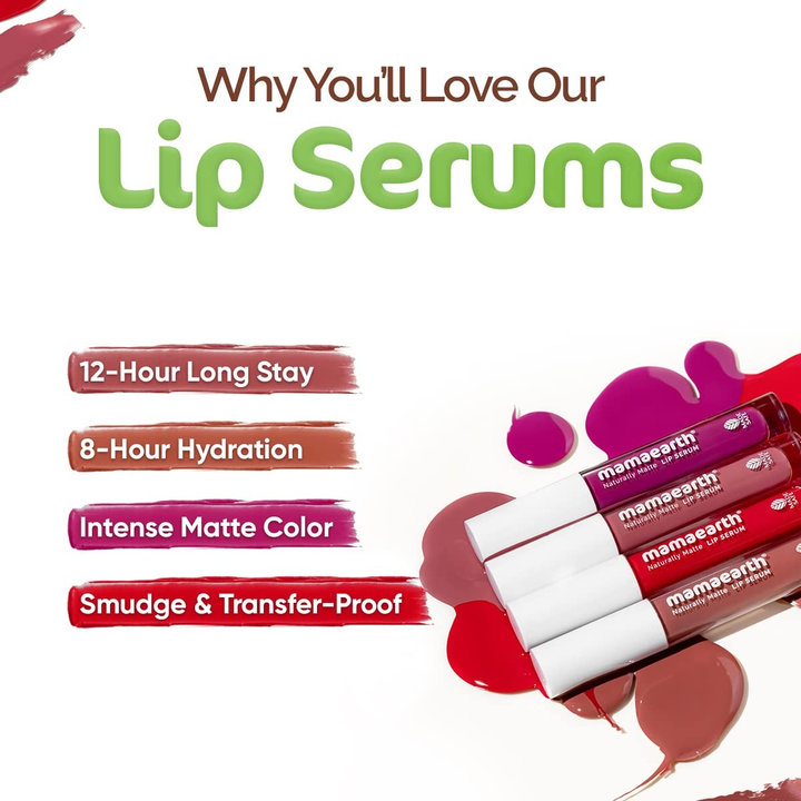 MAMAEARTH LIP SERUM CARAMEL NUDE