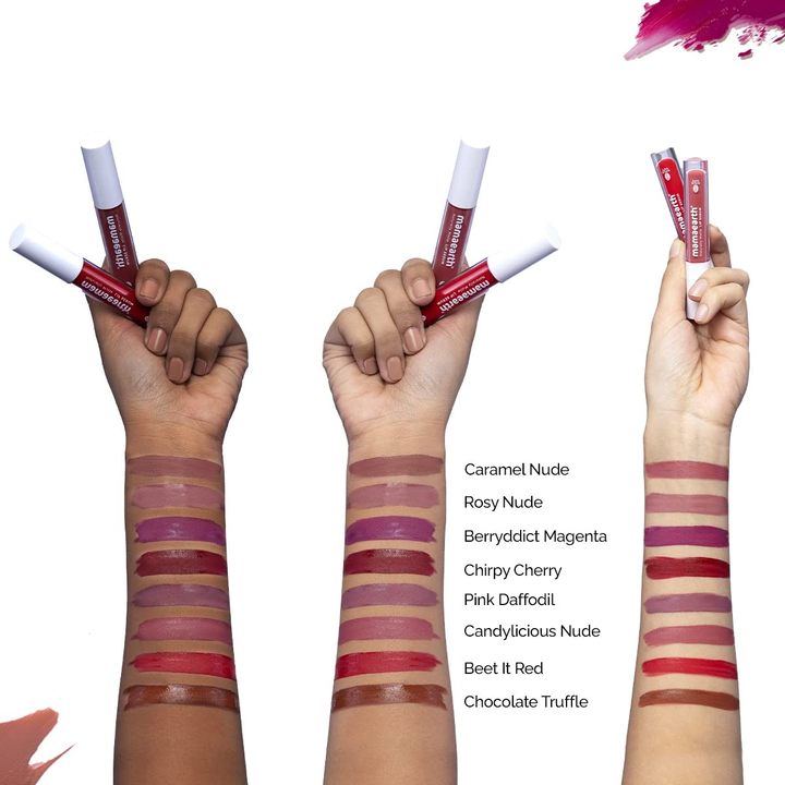 MAMAEARTH LIP SERUM CARAMEL NUDE