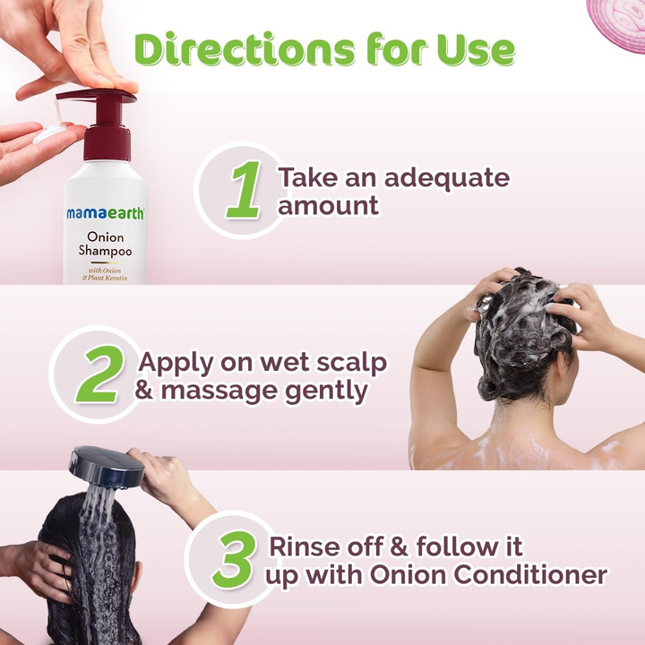 MAMA EARTH ONION SHAMPOO 250 ML