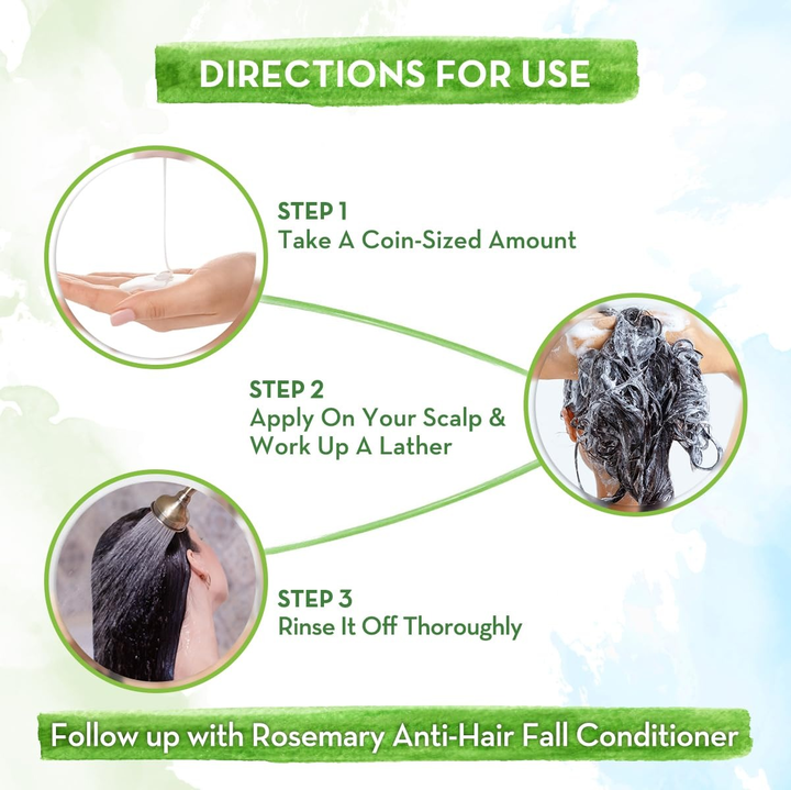MAMAEARTH ROSEMARY ANTI HAIR FALL SHAMPOO 250ML