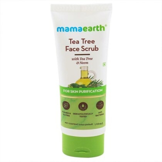 MAMAEARTH TEA TREE FACE SCRUB 100ML