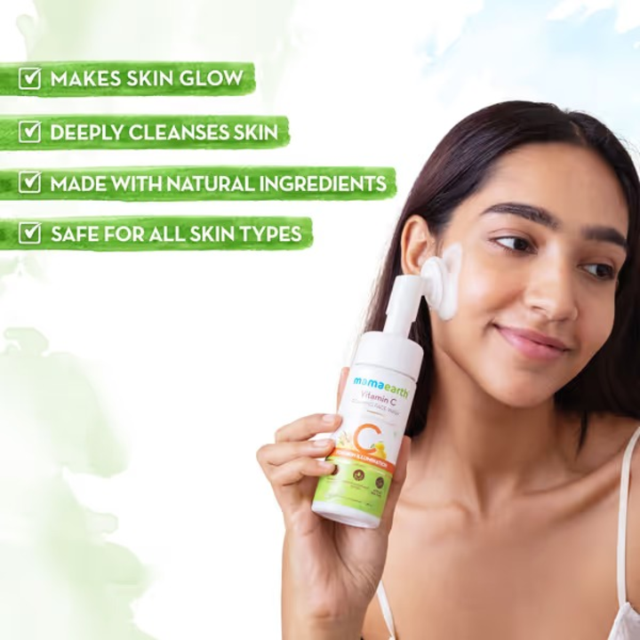 MAMAEARTH VITAMIN C FOAMING FACE WASH 150ML
