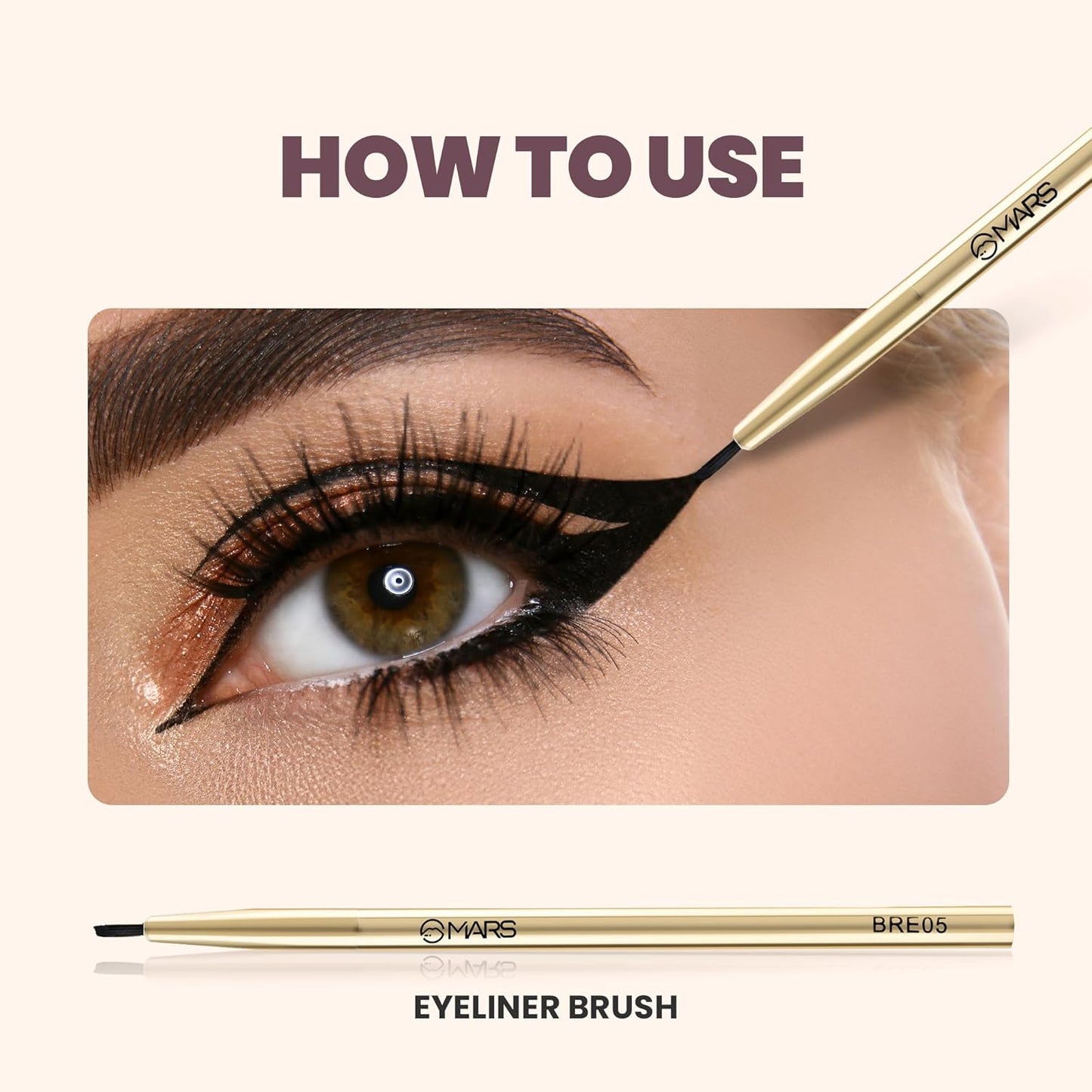 MARS ARTIST'S ARSENAL EYELINER BRUSH BRE05