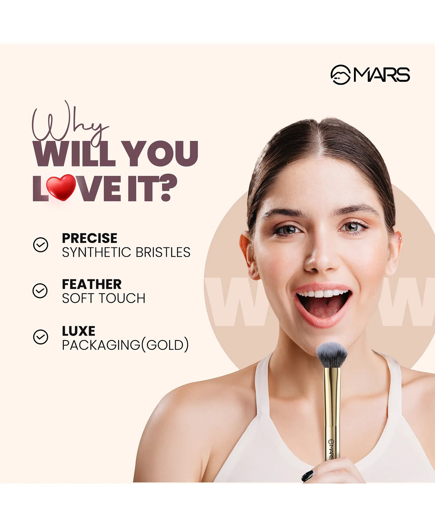 MARS ARTIST'S ARSENAL HIGHLIGTER BRUSH