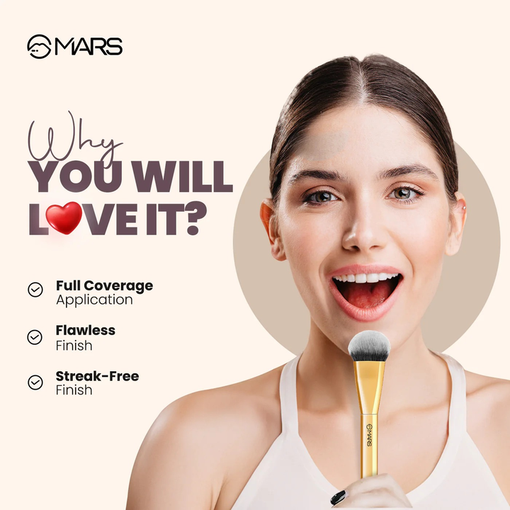 MARS ARTIST'S FLAT FOUNDATION BRUSH