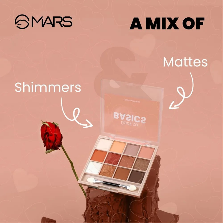 MARS BACK TO BASICS EYE SHADOW PALETTE 01