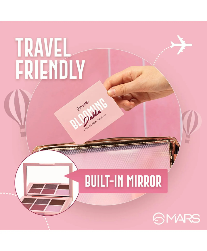 MARS BLOOMING EYESHADOW 04 ORCHIDS PALETTE - 4.8G