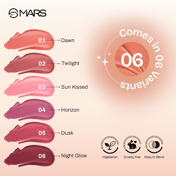MARS BLUSH OF HOUR LIQUID BLUSH HORIZON 04