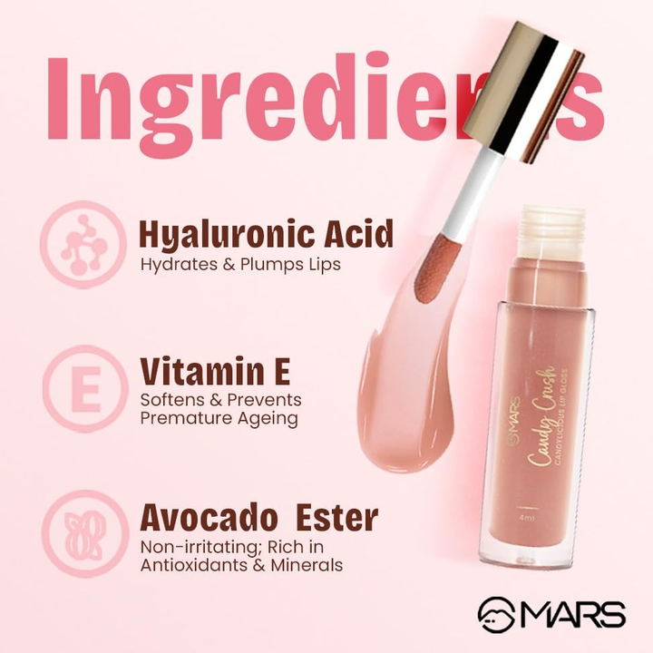MARS CANDYLICIOUS LIP GLOSS 03 CARAMAL CRUNCH