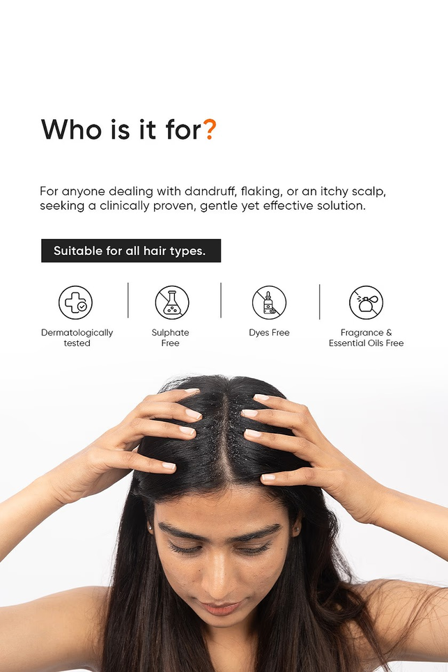 MINIMALIST ANTI DANDRUFF SHAMPOO 3.5% 200 GM