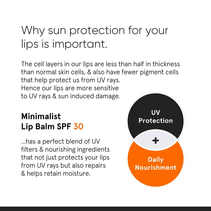 MINIMALIST LIP BALM SPF 30 8G