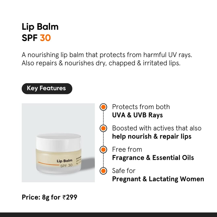 MINIMALIST LIP BALM SPF 30 8G
