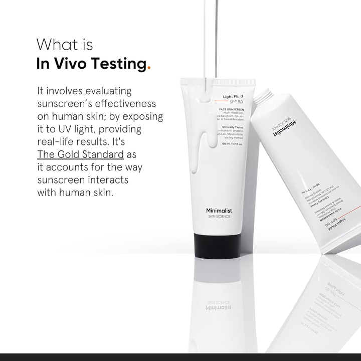 MINIMALIST LIQUID FLUID SPF50