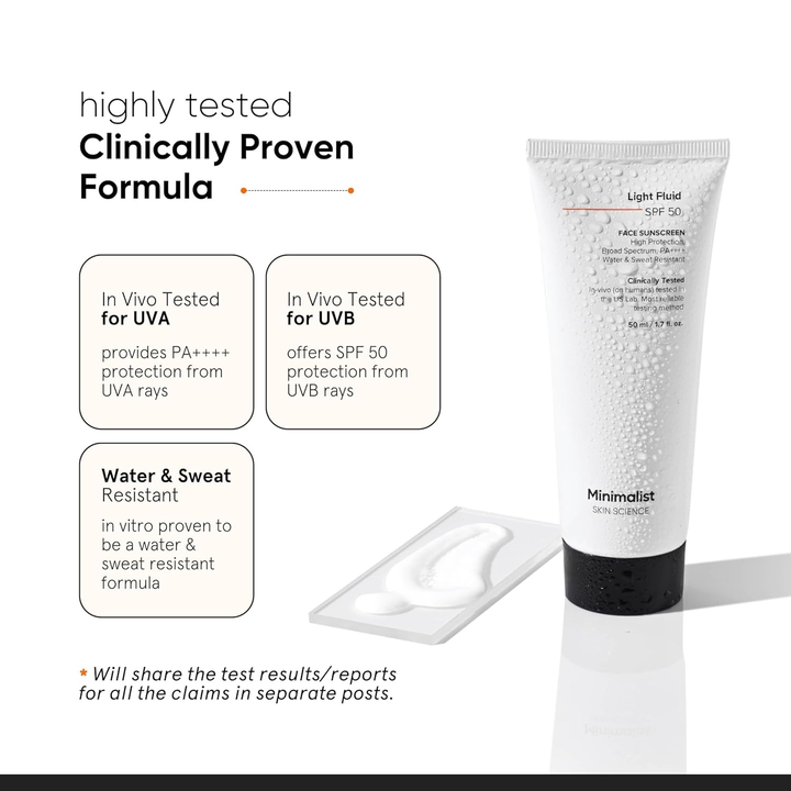 MINIMALIST LIQUID FLUID SPF50