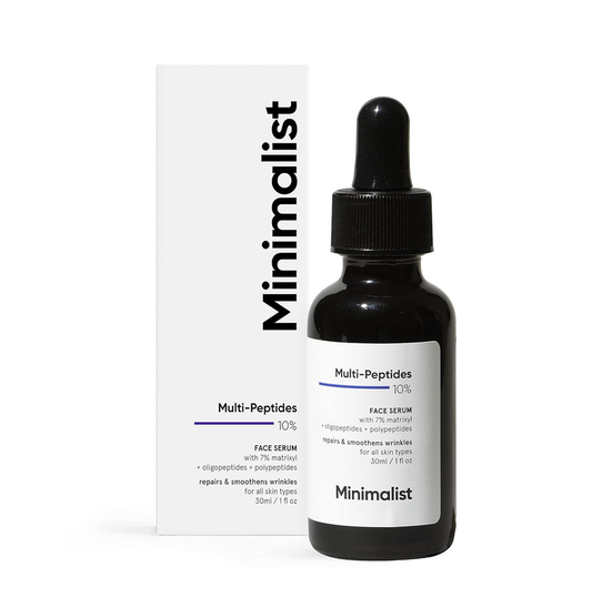 MINIMALIST MULTI PEPTIDES 10% FACE SERUM- 30 ML