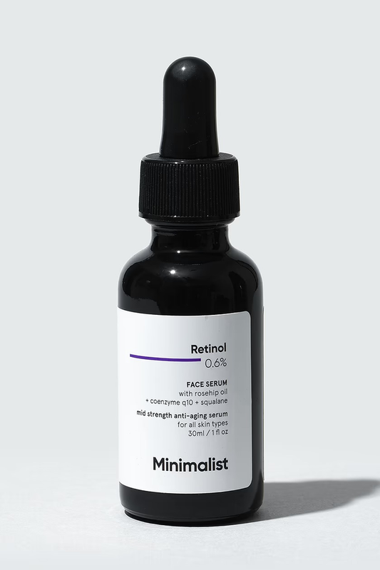 MINIMALIST RETINOL 0.6% FACE SERUM+Q10 30ML