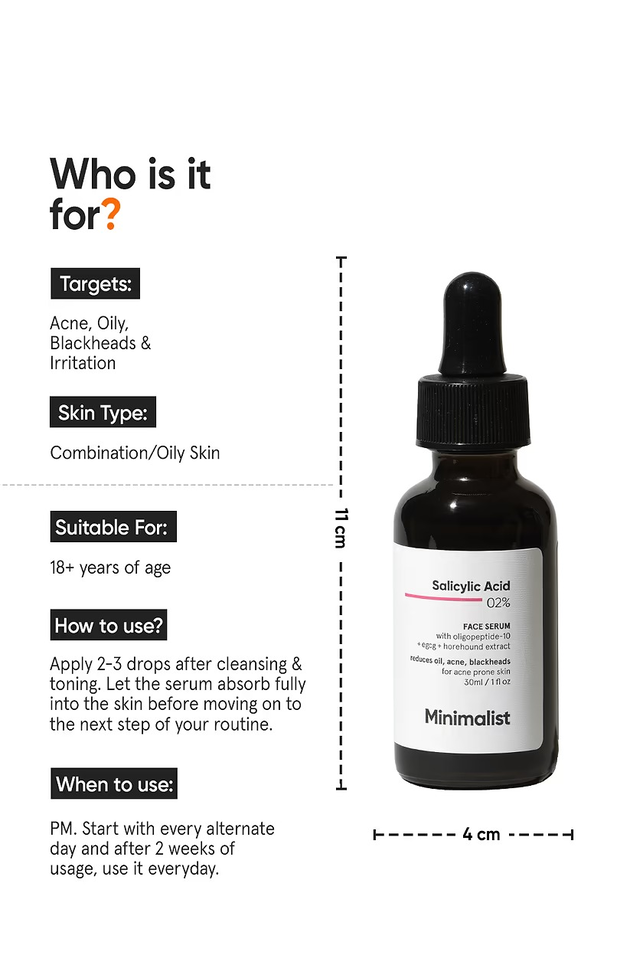 MINIMALIST SALICYLIC ACID 2% SERUM 30ML
