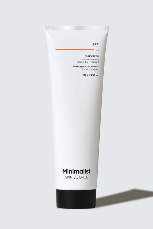 MINIMALIST SPF 50 SUNSCREEN WITH NIACINAMIDE 50G