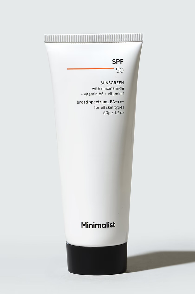 MINIMALIST SPF 50 SUNSCREEN WITH NIACINAMIDE 50G