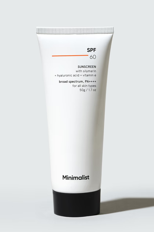 MINIMALIST SPF 60 SUNSCREEN WITH SILYMARIN 50G