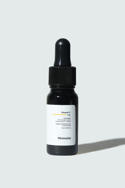 MINIMALIST VITA C 10% FACE SERUM + ACETYL GLUCOSAMINE 1% 30ML